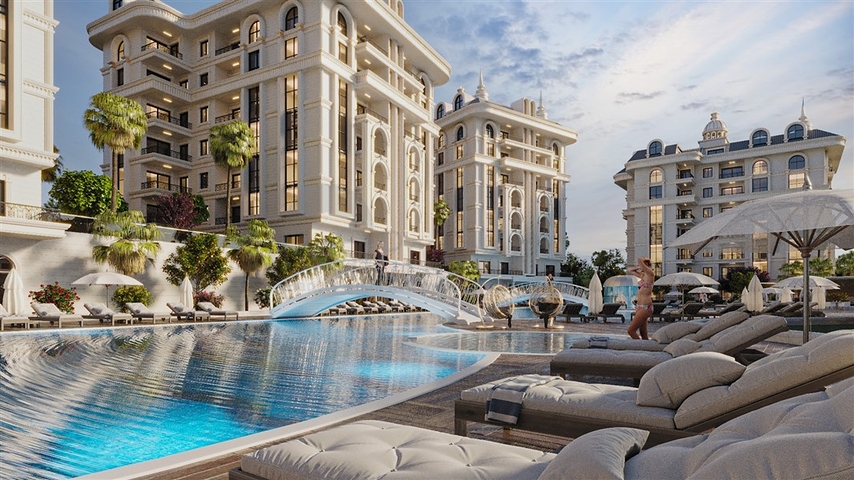 Neuer Komplex im Stadtteil Ciplakly