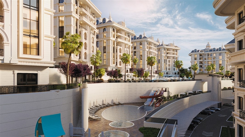 Neuer Komplex im Stadtteil Ciplakly