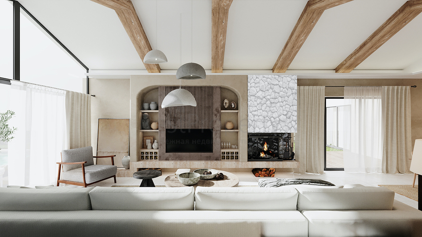 Freistehende Villen mit einzigartiger Architektur im Stadtteil Gümüslük