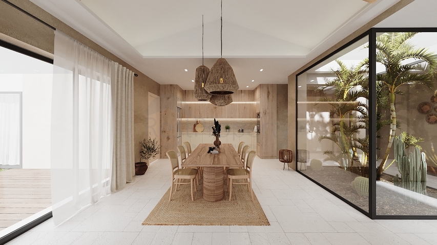 Freistehende Villen mit einzigartiger Architektur im Stadtteil Gümüslük