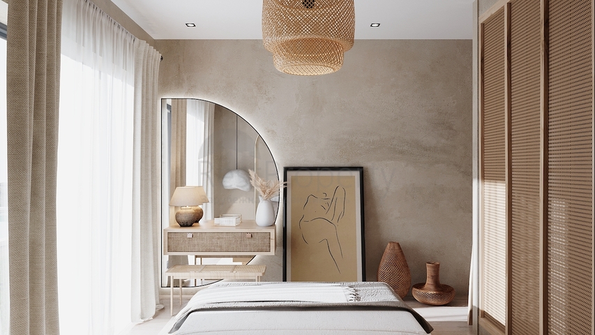 Freistehende Villen mit einzigartiger Architektur im Stadtteil Gümüslük