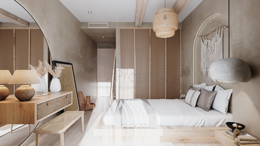 Freistehende Villen mit einzigartiger Architektur im Stadtteil Gümüslük