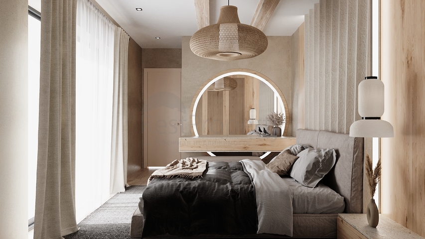 Freistehende Villen mit einzigartiger Architektur im Stadtteil Gümüslük