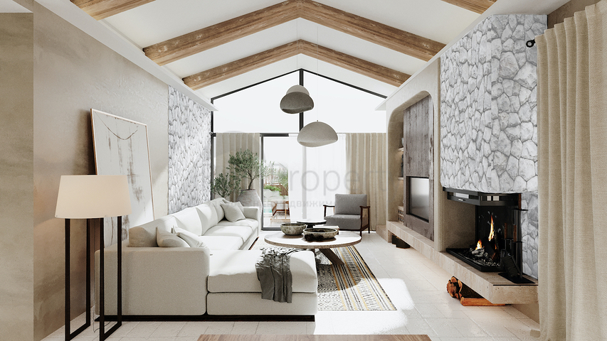 Freistehende Villen mit einzigartiger Architektur im Stadtteil Gümüslük