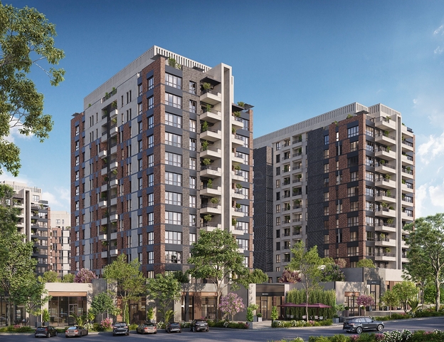 Investitionsprojekt in der Bauphase von einem bekannten Entwickler