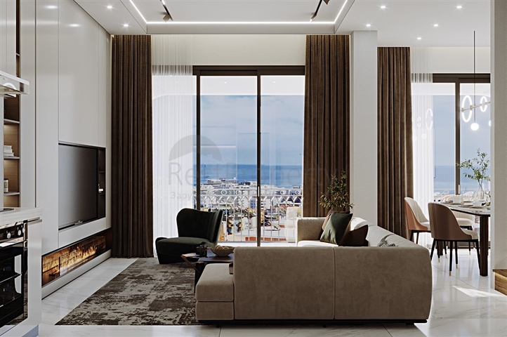 Neubaukomplex im Stadtteil Tosmur