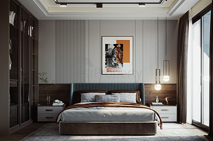 Neubaukomplex im Stadtteil Tosmur