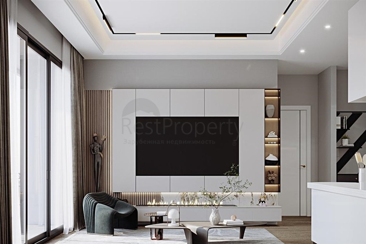 Neubaukomplex im Stadtteil Tosmur