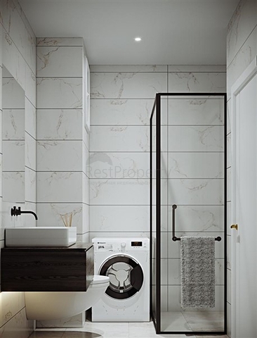 Neubaukomplex im Stadtteil Tosmur