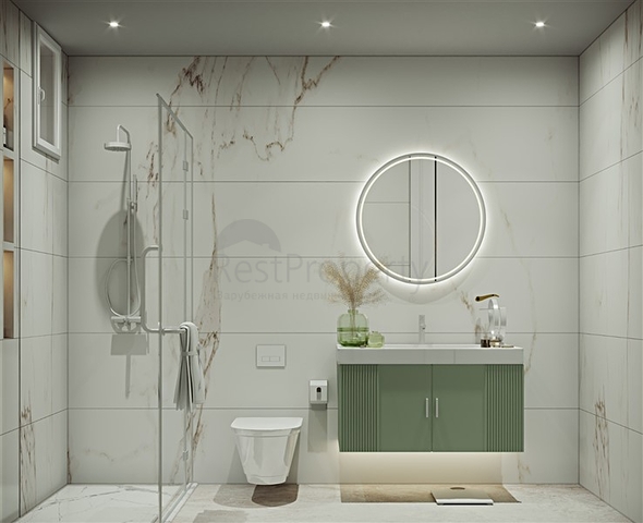 Neubaukomplex im Stadtteil Tosmur