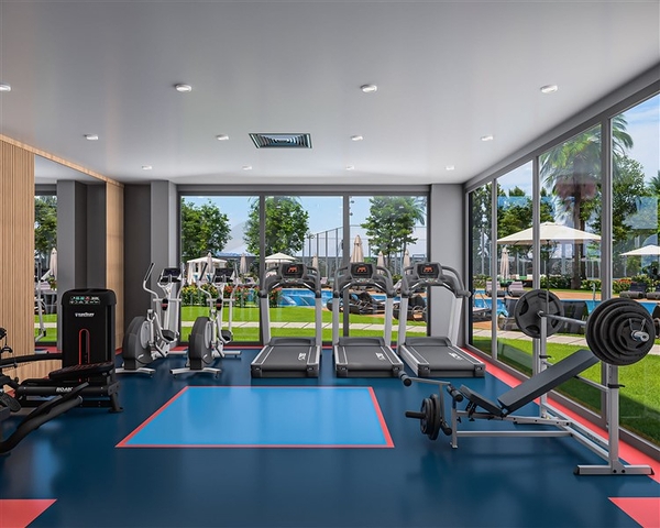 Neubaukomplex im Stadtteil Tosmur