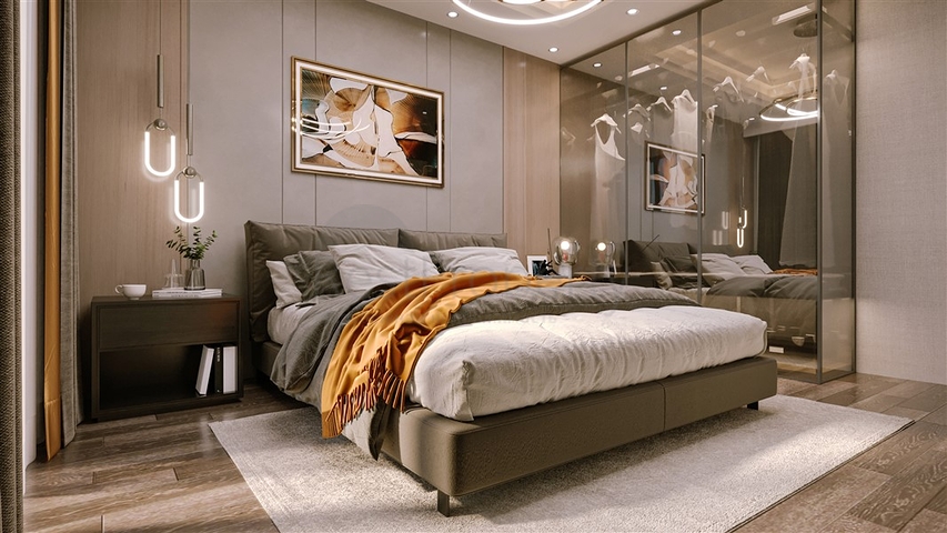 Apartment mit 1+1 Grundriss im Stadtteil Kargicak