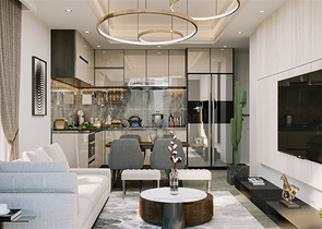 Apartment mit 1+1 Grundriss im Stadtteil Kargicak