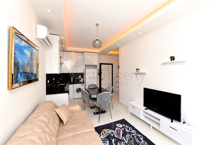 Neue 1+1 Wohnung in Mahmutlar