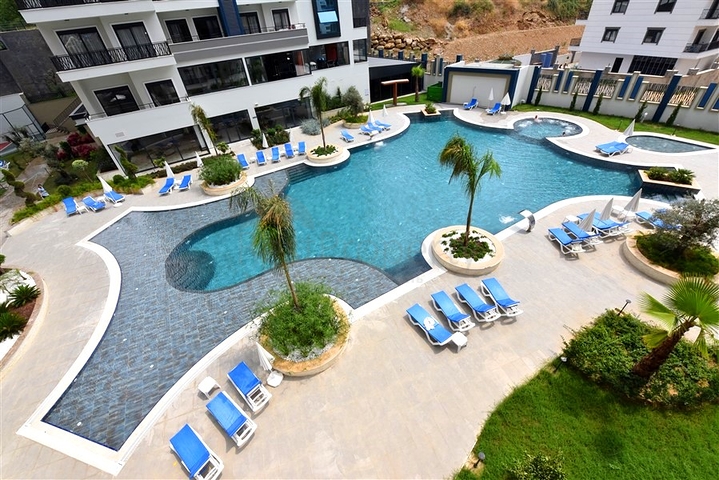 Neue 1+1 Wohnung in Mahmutlar