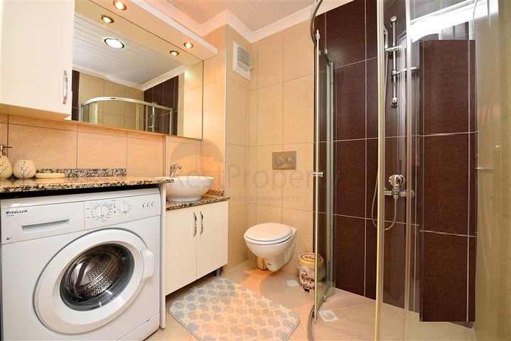 1+1 Wohnung im touristischen Zentrum von Alanya - Avsallar 