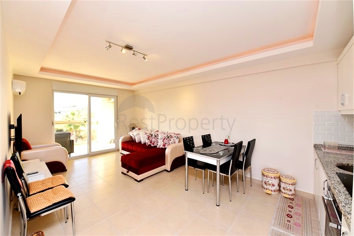 1+1 Wohnung im touristischen Zentrum von Alanya - Avsallar 