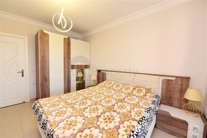 1+1 Wohnung im touristischen Zentrum von Alanya - Avsallar 