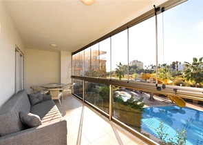 1+1 Wohnung im touristischen Zentrum von Alanya - Avsallar 