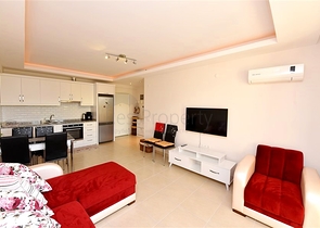 1+1 Wohnung im touristischen Zentrum von Alanya - Avsallar 