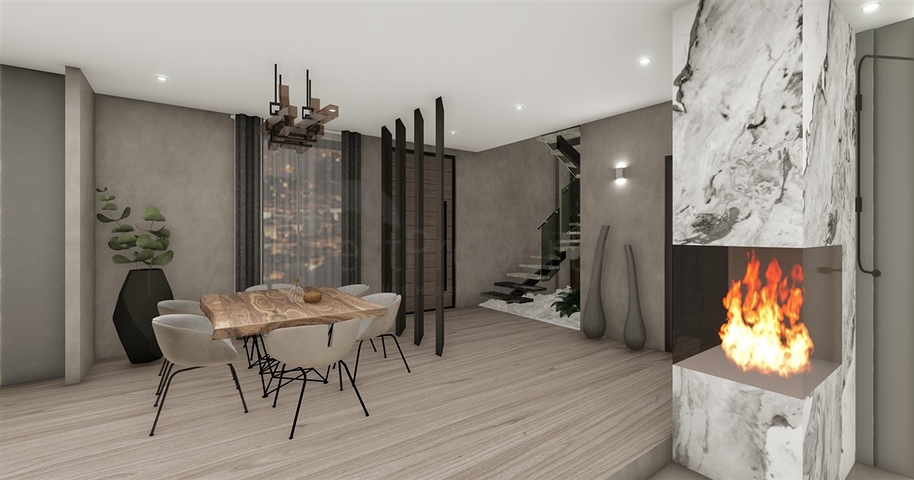 Villen in der Gegend von Djikcilli mit herrlichem Panoramablick