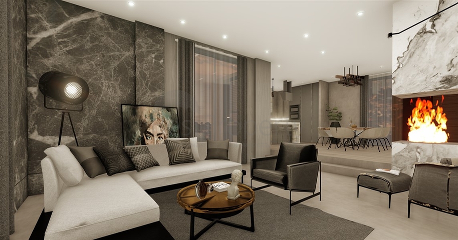 Villen in der Gegend von Djikcilli mit herrlichem Panoramablick