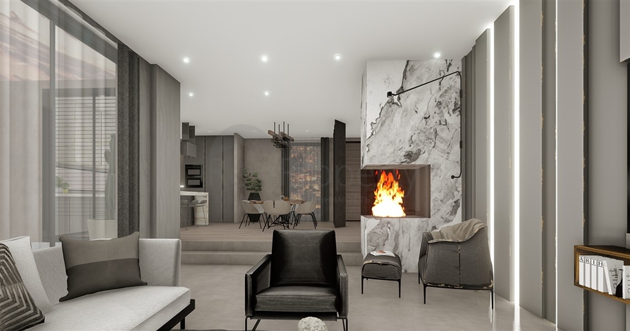 Villen in der Gegend von Djikcilli mit herrlichem Panoramablick