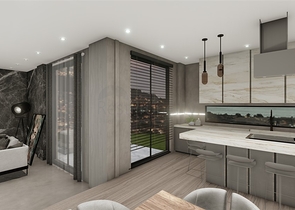 Villen in der Gegend von Djikcilli mit herrlichem Panoramablick