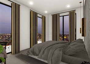 Villen in der Gegend von Djikcilli mit herrlichem Panoramablick