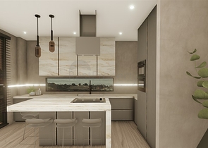 Villen in der Gegend von Djikcilli mit herrlichem Panoramablick