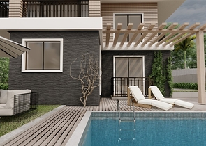 Villen in der Gegend von Djikcilli mit herrlichem Panoramablick