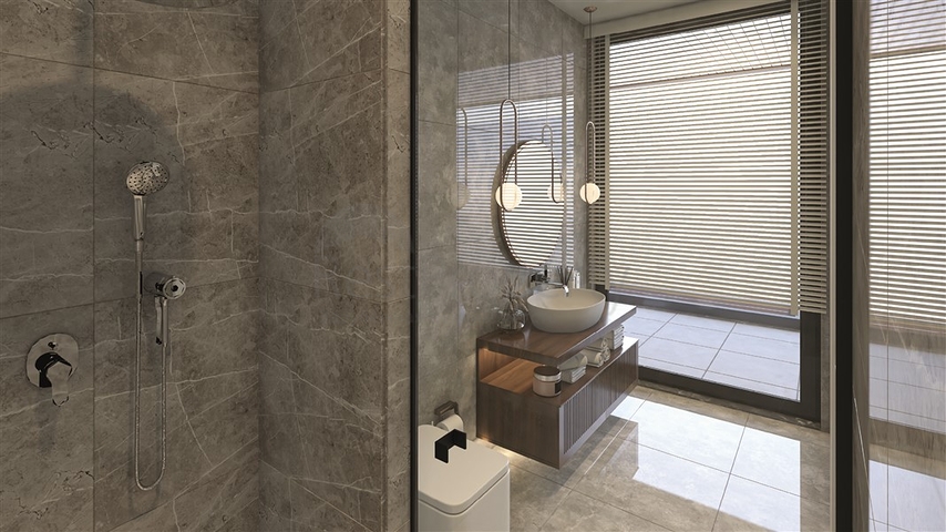 Neues Projekt von Villen im Bezirk Bektas im Herzen von Alanya