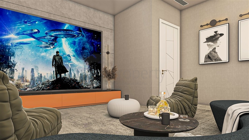 Neues Projekt von Villen im Bezirk Bektas im Herzen von Alanya