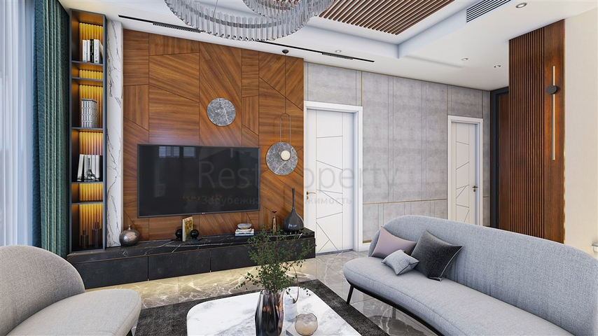 Neues Projekt von Villen im Bezirk Bektas im Herzen von Alanya