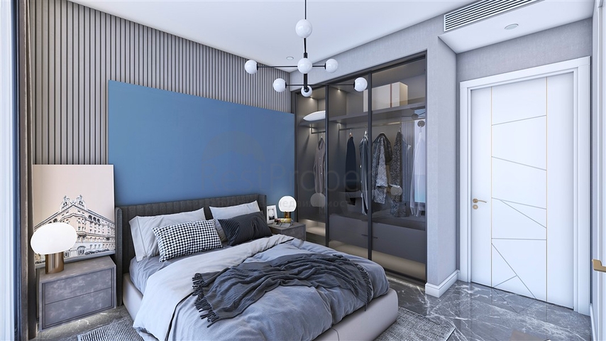 Neues Projekt von Villen im Bezirk Bektas im Herzen von Alanya