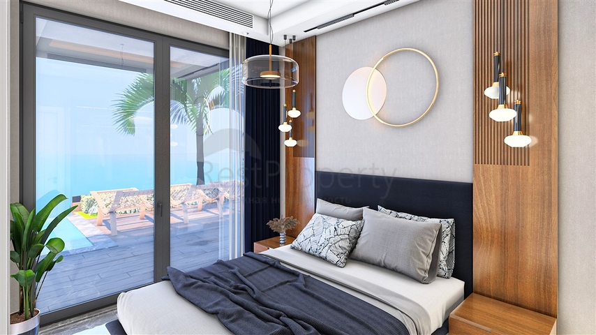 Neues Projekt von Villen im Bezirk Bektas im Herzen von Alanya