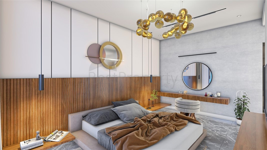 Neues Projekt von Villen im Bezirk Bektas im Herzen von Alanya