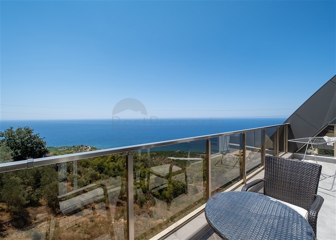 3+1 Villa mit Panoramablick in Kargicak