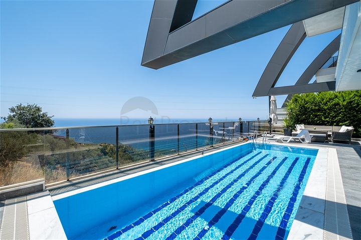 3+1 Villa mit Panoramablick in Kargicak