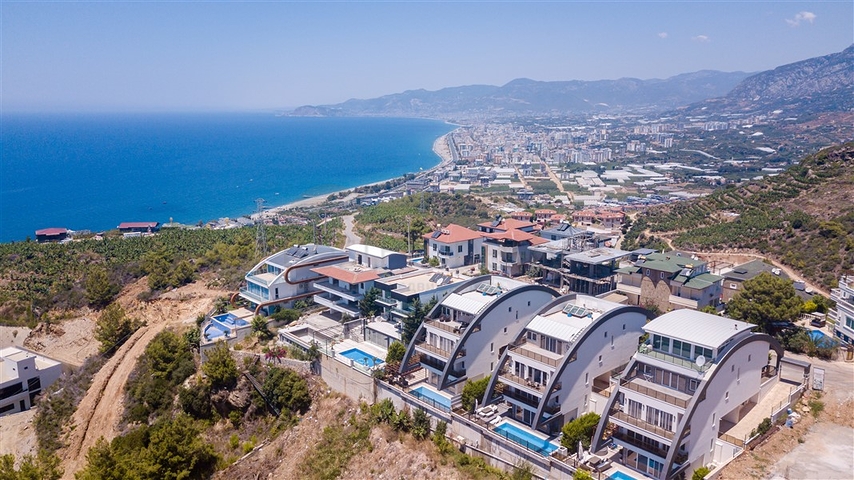 3+1 Villa mit Panoramablick in Kargicak