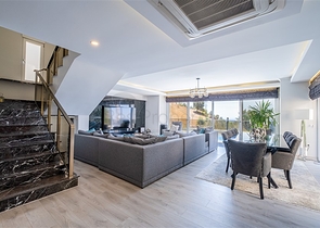 3+1 Villa mit Panoramablick in Kargicak