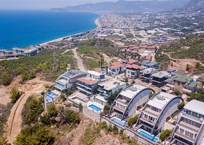 3+1 Villa mit Panoramablick in Kargicak