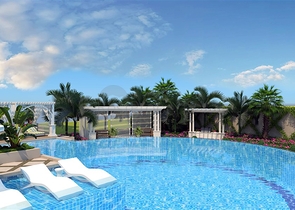 Wohnung 1+1 vom berühmten Bauträger 200 m vom Meer entfernt im Stadtteil Tosmur