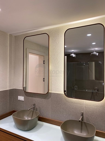 Freistehende 4+1 Villa mit Meer- und Stadtblick in der Bucht von Bordakci, Bodrum