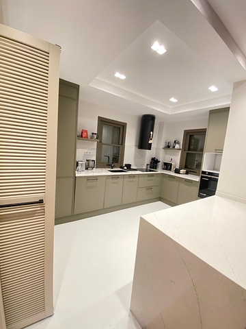 Freistehende 4+1 Villa mit Meer- und Stadtblick in der Bucht von Bordakci, Bodrum