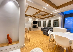 Freistehende 4+1 Villa mit Meer- und Stadtblick in der Bucht von Bordakci, Bodrum