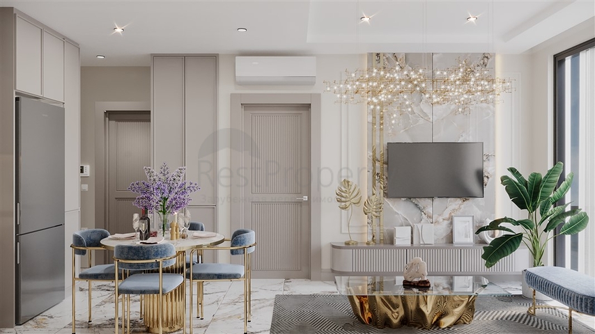 Ein groß angelegtes Investitionsprojekt in der Region Oba, 300 m vom Meer entfernt