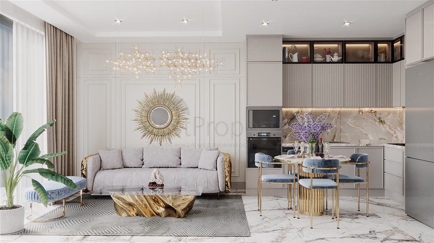 Ein groß angelegtes Investitionsprojekt in der Region Oba, 300 m vom Meer entfernt