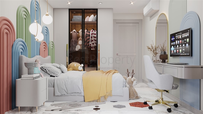 Ein groß angelegtes Investitionsprojekt in der Region Oba, 300 m vom Meer entfernt