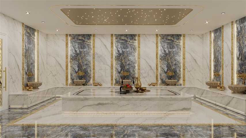 Ein groß angelegtes Investitionsprojekt in der Region Oba, 300 m vom Meer entfernt